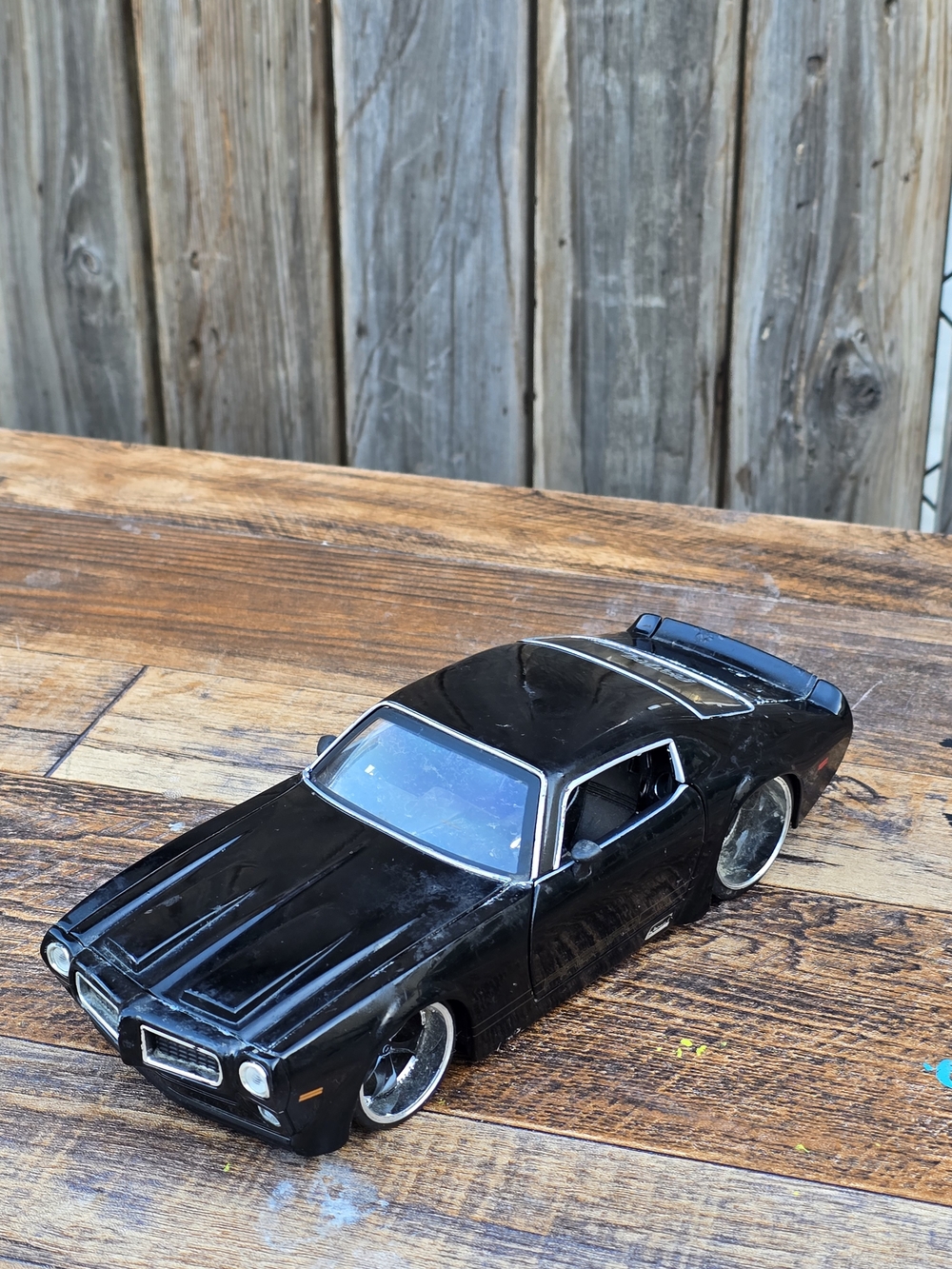 Black Scale Jada Bigtime Muscle 1970 Pontiac Firebird Car Toy Kids' Die Cast